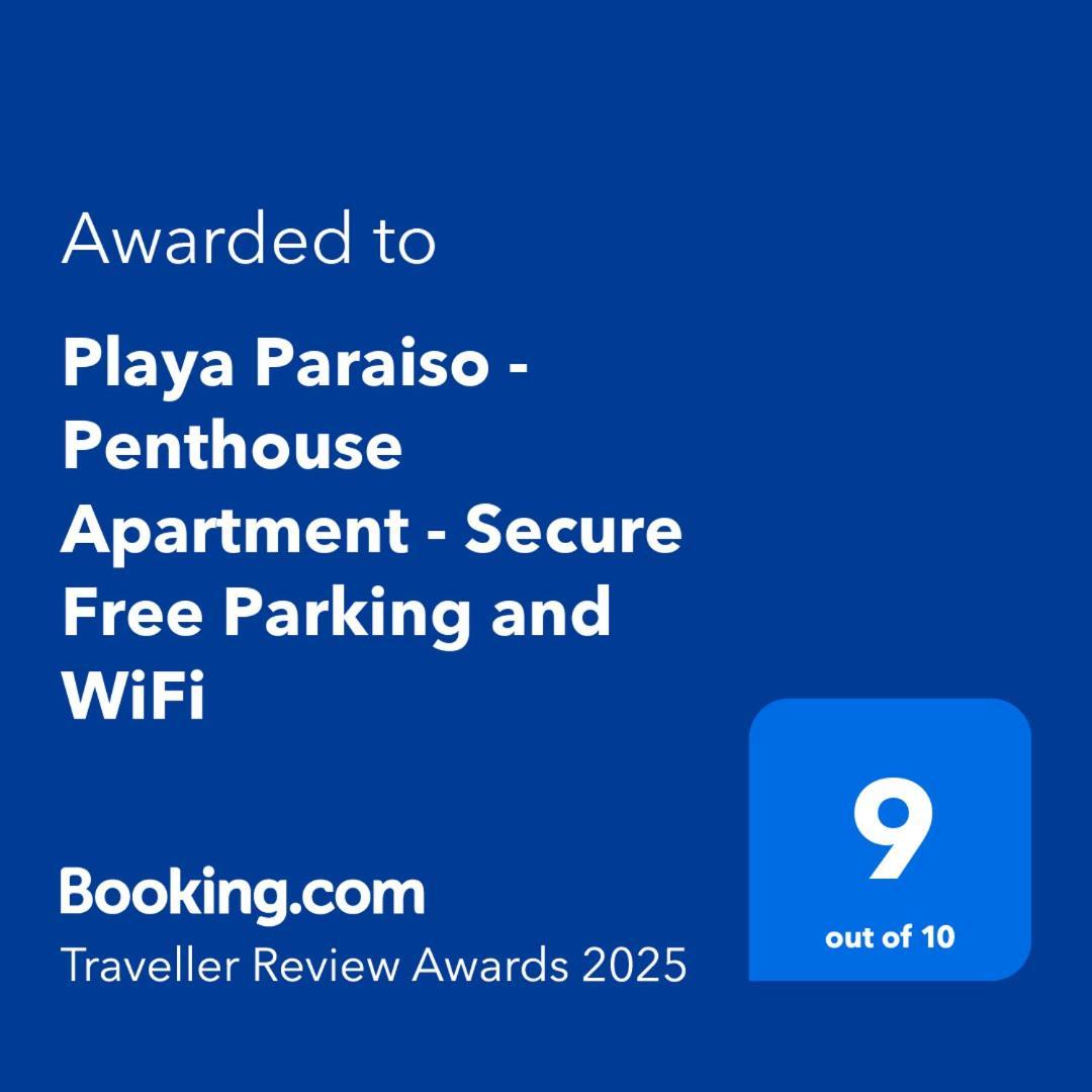 Playa Paraiso - Penthouse Apartment - Secure Free Parking And Wifi Cartagena Dış mekan fotoğraf